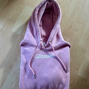 Glossier Blush Pink Sweatshirt